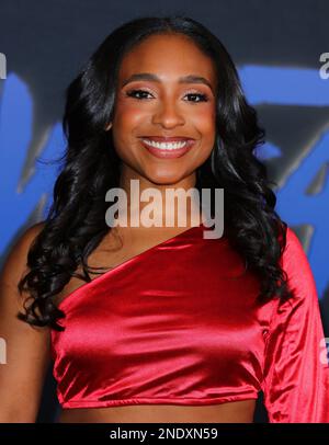 Taylor Polidore arrives at The red carpet for the premiere of the sixth