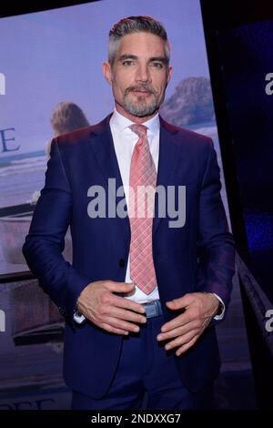 February 15, 2023, Mexico City, Mexico: Víctor Gonzalez attends the official release of the Telenovela Amor Invisible at Televisa San Angel. on February 15, 2023 in Mexico City, Mexico. (Photo by Jorge Gonzalez/ Eyepix Group) Stock Photo