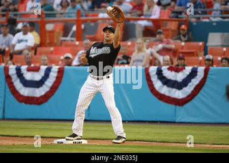 New Miami Marlins Uniform, November 12, 2011: Gaby Sanchez,…