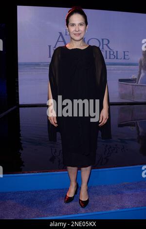 Mexico City, Mexico. 15th Feb, 2023. February 15, 2023, Mexico City, Mexico: Arcelia Ramirez attends the official release of the Telenovela Amor Invisible at Televisa San Angel. on February 15, 2023 in Mexico City, Mexico. (Photo by Jorge Gonzalez/ Eyepix Group) (Photo by Eyepix/NurPhoto) Credit: NurPhoto SRL/Alamy Live News Stock Photo