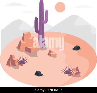 Jungle concept vector illustration Stock Vector