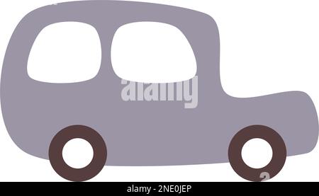 Car icon vector illustration, cartoon vehicle set of automobile transport in a flat color Stock Vector