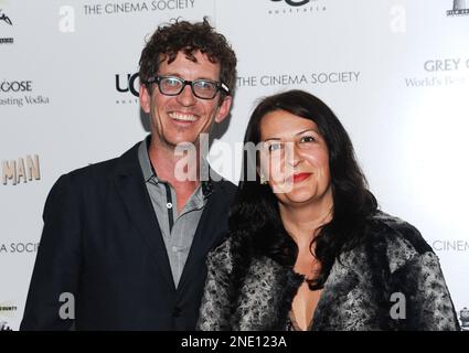 Writers and directors Kieran and Michele Mulroney attend a special