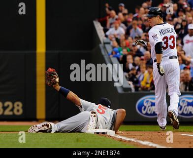 Minnesota Twins Justin Morneau in a spring training baseball game in Fort  Myers, Fla., Sunday, March 11, 2012. (AP Photo/Charles Krupa Stock Photo -  Alamy