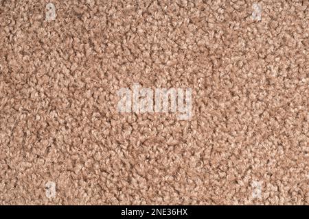 multi-colored tweed boucle, woven fabric textile background. Stock Photo