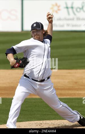 March 5, 2010: Pitcher Phil Coke of the Detroit Tigers during a Spring  Training game at Joker Marchant Stadium in Lakeland, FL. (Mike Janes/Four  Seam Images via AP Images Stock Photo - Alamy