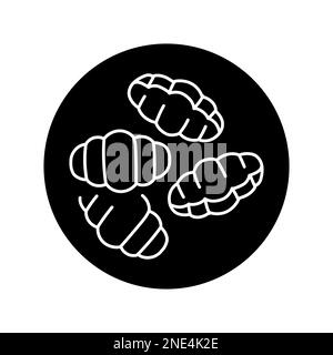Gnocchi color line icon. Italian food. Flour products Stock Vector