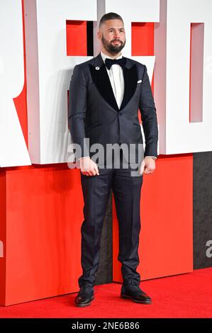 Tony Bellew attends the Warner Bros the European Premiere of CREED III, Cineworld Leicester Square, London, UK. - Photo date: 15th February 2023. Stock Photo