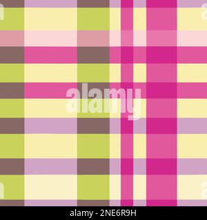 Colorful Check Pattern With Small Irregularities Vector Background Style. Handmade vector art. Stock Vector