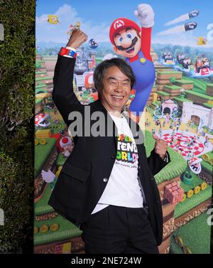 Nintendo Creative Fellow, Shigeru Miyamoto at the Universal Studios
