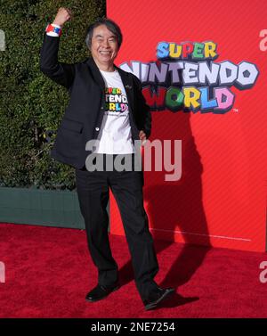 Nintendo Creative Fellow, Shigeru Miyamoto at the Universal Studios