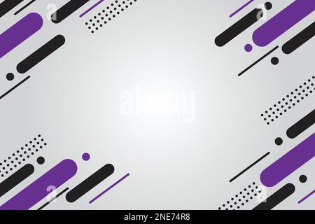 flat geometric pattern. Cool colorful backgrounds Stock Vector