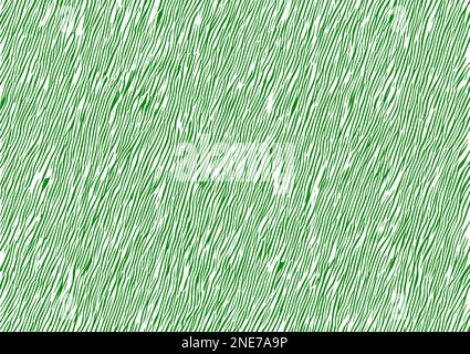 windy green grass texture on white background Stock Vector