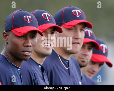 Full squad workout at Twins spring training