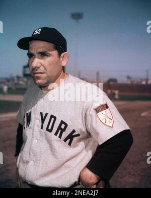 Yogi Berra 1962 New York Yankees World Series Cooperstown Men's Home Jersey
