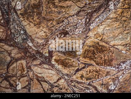 Glossy cut surface of marble tiles, Abstract texture and background, close-up natural marble Stock Photo