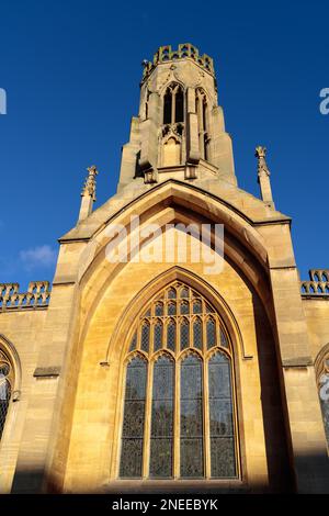 YORK, NORTH YORKSHIRE/UK - FEBRUARY 20 : View of St Helen Stonegate church in York, North Yorkshire on February 20, 2020 Stock Photo