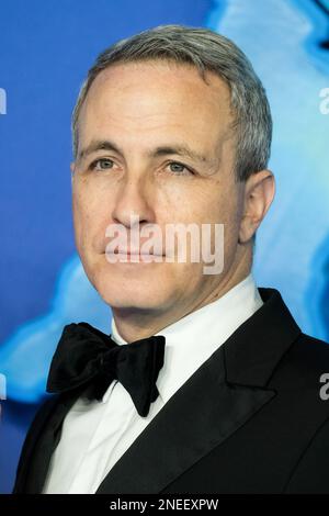 Steve Asbell photographed at the AVATAR: THE WAY OF WATER World Premiere on Tuesday 6th December  2022 at Odeon Luxe Leicester Square in London, UK . Picture by Julie Edwards Stock Photo