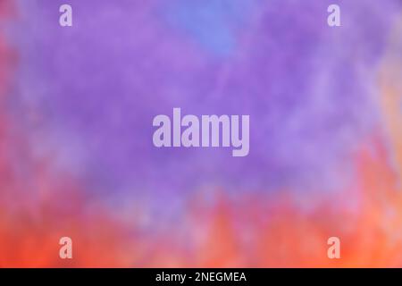 Blurred abstract tie dye multicolor fabric cloth pattern texture Stock Photo