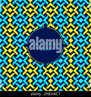 Colorful abstract arrow line seamless pattern design. Modern geometric pattern. Stock Vector