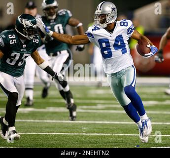 Philadelphia Eagles cornerback Macho Harris (35) dives for yardage in the  second half of an NFL football game against the San Francisco 49ers,  Sunday, Dec. 20, 2009, in Philadelphia. Philadelphia won 27-13. (