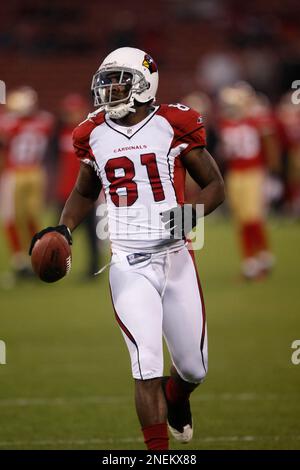 Arizona Cardinals wide receiver Anquan Boldin during first quarter action  against the Jaguars at Jacksonville Municipal Stadium. The Cardinals  defeated the Jaguars 31-17. (Credit Image: © David Roseblum/Southcreek  Global/ZUMApress.com Stock Photo 