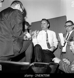 Miami Dolphins coach Don Shula is congratulated at the finish of the  perfect season on Dec. 16, 1972 against the Baltimore Colts. (Photo by  Miami Herald file photo/TNS/Sipa USA Stock Photo 