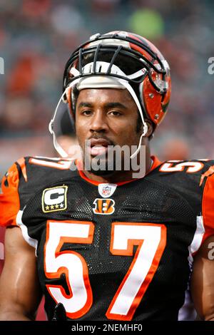 Cincinnati Bengals' Dhani Jones prior to their NFL football game ...