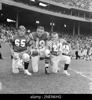 Vintage 1963 Baltimore Colts at Detroit Lions NFL Football Program