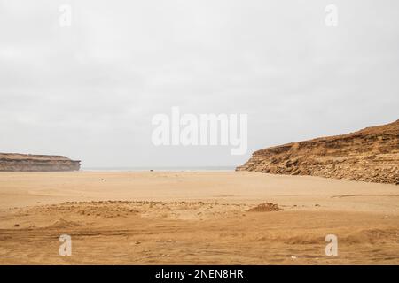 Morocco, Western Sahara, surrounding of Laayoune Stock Photo