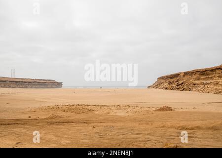 Morocco, Western Sahara, surrounding of Laayoune Stock Photo