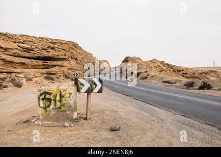 Morocco, Western Sahara, surrounding of Laayoune Stock Photo