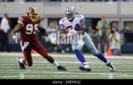 Washington Redskins defensive end Andre Carter is seen on the