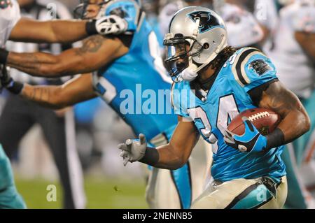 STS - DEANGELO WILLIAMS GAME WORN PANTHERS JERSEY (NOVEMBER 2014