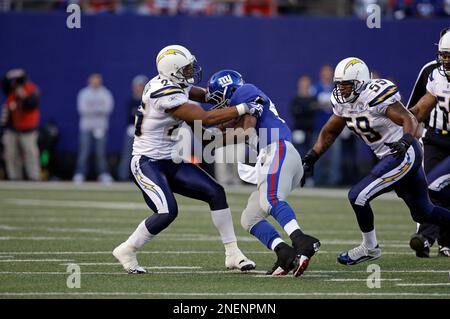 New York Giants # 91 Def. Justin Tuck. The New York Giants defeated the  Washington Redskins 23-17 at Giants Stadium in Rutherford, New Jersey.  (Credit Image: © Anthony Gruppuso/Southcreek Global/ZUMApress.com Stock  Photo 