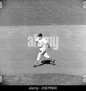 Sportsman Park, St Louis, MO, September 29, 1963 – Stan Musial's final swing  of the bat