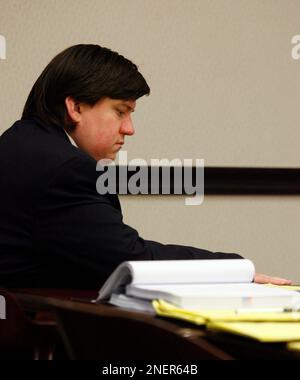 Royce Clyde Zeigler II waits in Judge David Garner's 10th District ...