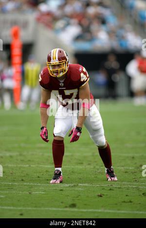 Washington Redskins' tight end Chris Cooley is seen on the sidelines  against the Green Bay Packers at FedEx Field in Landover, Maryland on  October 10, 2010. The Redskins went on to defeat