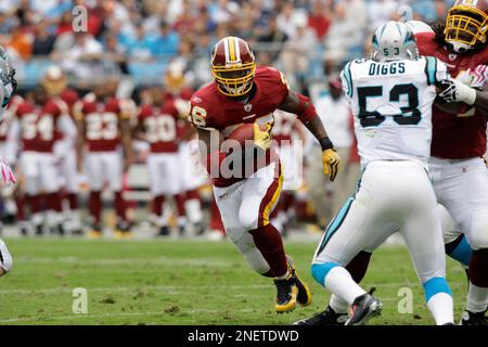 Washington Redskins Clinton Portis runs against the Philadelphia