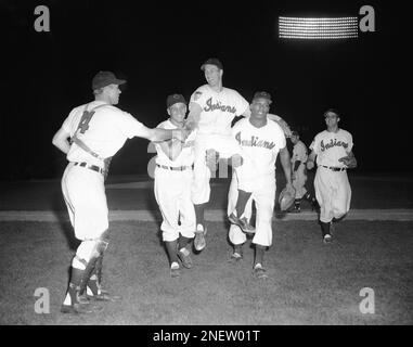 Bob Feller, Cleveland Pitcher on August 10, 1948. (AP Photo Stock Photo -  Alamy