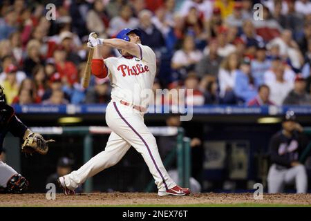 MATT STAIRS PHILADELPHIA PHILLIES ACTION SIGNED 8x10