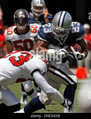 Tampa Bay Buccaneers' Jermaine Phillips (23) waits on the