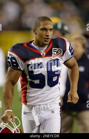 Buffalo Bills linebacker Keith Ellison (56) in action during training camp  at Pittsford, New York. (Credit Image: © Mark Konezny/Southcreek  Global/ZUMApress.com Stock Photo - Alamy