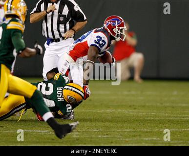 Green Bay Packers safety Anthony Smith (29) during an NFL exhibition  football game Saturday, Aug. 15, 2009, in Green Bay, Wis. (AP Photo/Mike  Roemer Stock Photo - Alamy