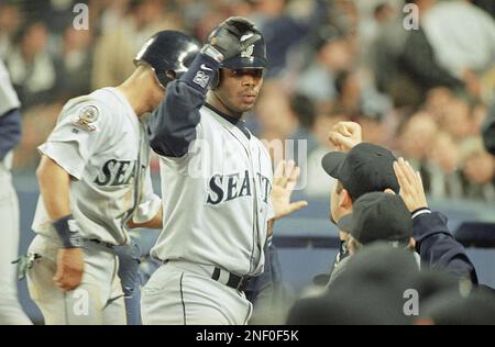 April 5, 2010; Oakland, CA, USA; Seattle Mariners right fielder Ken Griffey  Jr. (24) before the game against the Oakland Athletics at Oakland-Alameda  County Coliseum. Seattle defeated Oakland 5-3 Stock Photo - Alamy