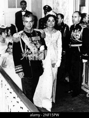 Mohammed Reza Pahlavi and Farah Diba,tehran,iran,1959 Stock Photo - Alamy