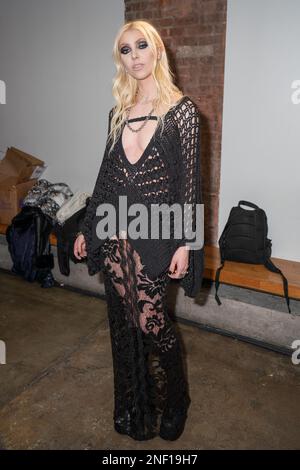 Taylor Momsen attends the Frederick Anderson NYFW AW23 Runway Show at