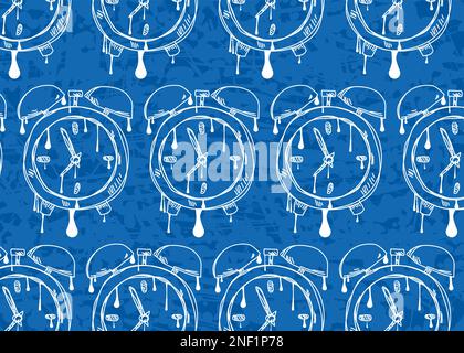 Alarm Clock Graffiti. Abstract modern street art background decoration ...