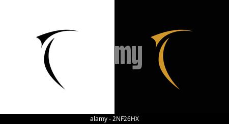 Modern and elegant F logo design Stock Vector