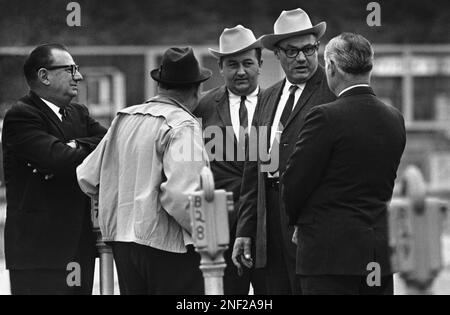 https://l450v.alamy.com/450v/2nf2a9h/neshoba-county-sheriff-lawrence-rainey-right-and-deputy-cecil-price-wear-look-alike-western-style-hats-as-they-chat-outside-the-courthouse-in-meridian-miss-on-thursday-oct-12-1967-where-they-are-on-trial-on-conspiracy-charges-in-the-1964-slaying-of-three-civil-rights-workers-at-far-right-is-richard-andrew-willis-another-of-18-defendants-in-the-case-ap-photo-2nf2a9h.jpg